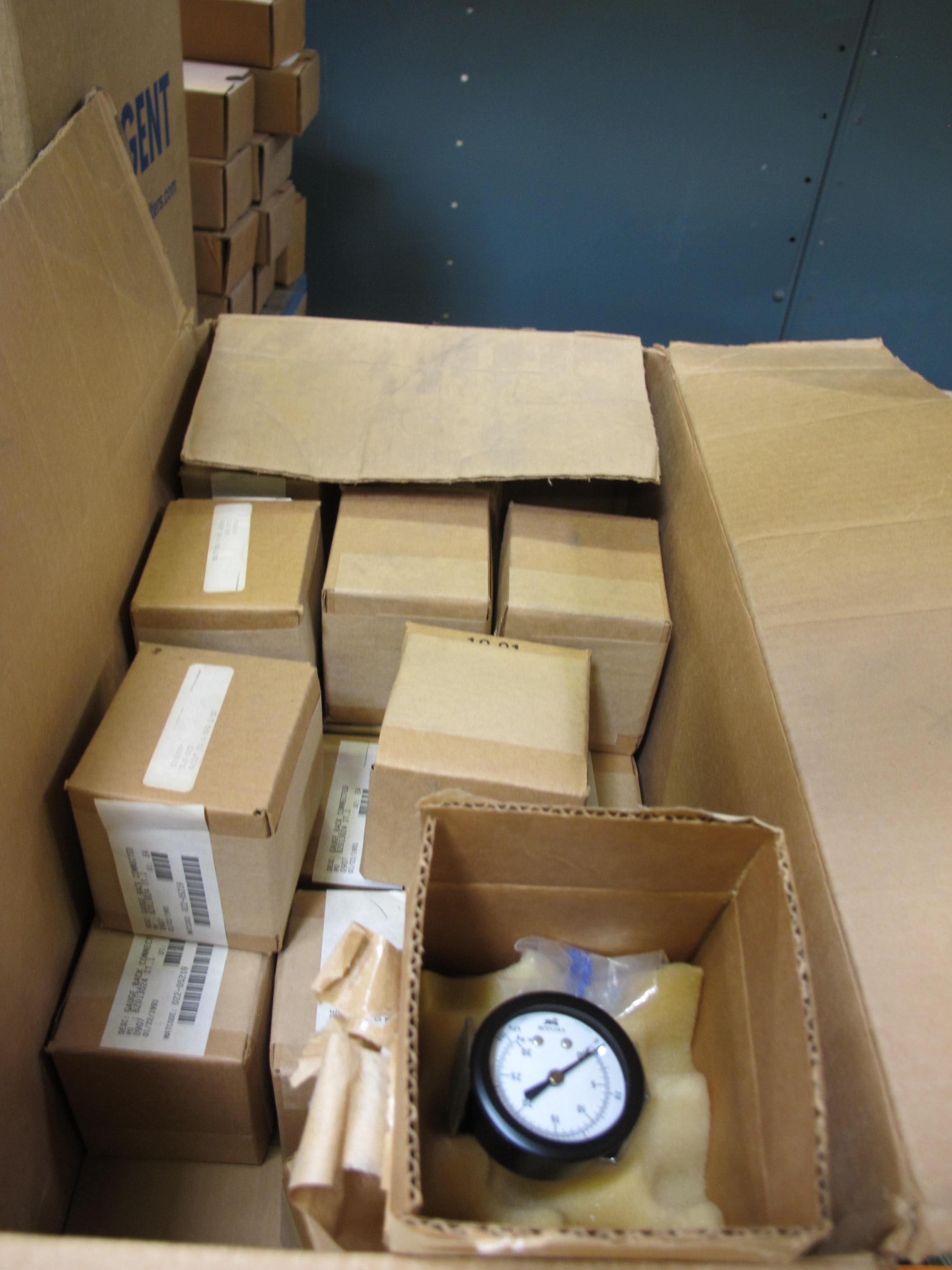 LOT TO INCLUDE: (3) LESLIE TEMPERATURE PROBES, (23) BACK CONNECTED GAUGES. LOADING & HANDLING FEE $15-4534